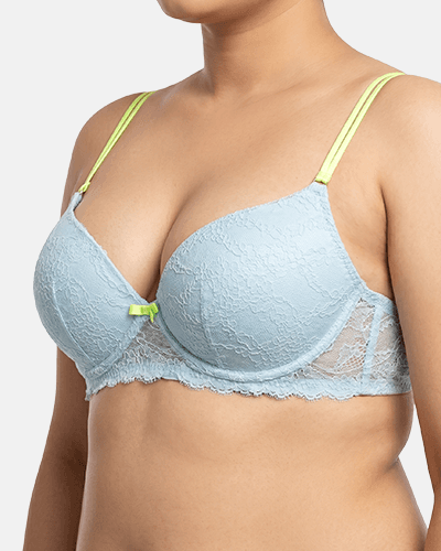 Sky Bloom Lace Padded Bra