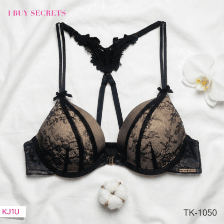 Premium padded Front Lock push-up bra -Padded Push-Up || KJ1U